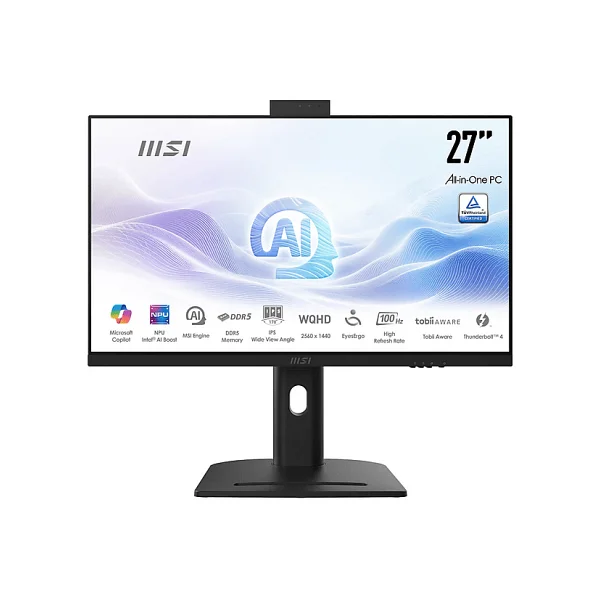 Msı Modern Am273qp AI 1um-254xeu Ultra 5 125h 16 GB 1 TB SSD Arc Graphics 27" Qhd All İn One PC - Görsel 3