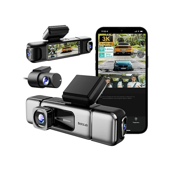 Botslab 360+ G980h Pro 4 Kameralı Araç Kamerası Seti - Görsel 3