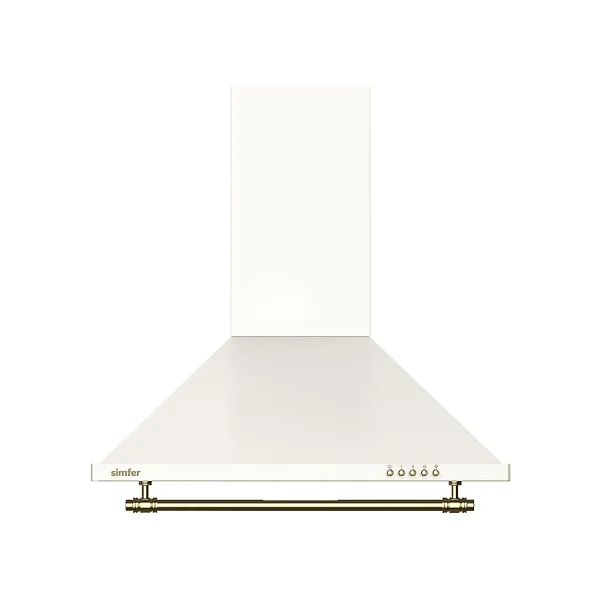 Simfer 8716 Bej Retro Duvar Tipi Davlumbaz - Görsel 5