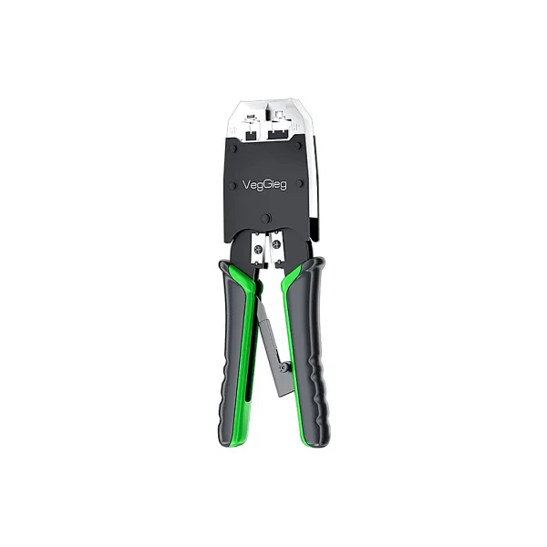 Veggieg Rj45 Rj11 Rj12 Jack Çakma Pensesi 6p/8p Ağ Ve Telefon Kablosu Jak Kesme Soyma Sıkma Aleti - Görsel 3