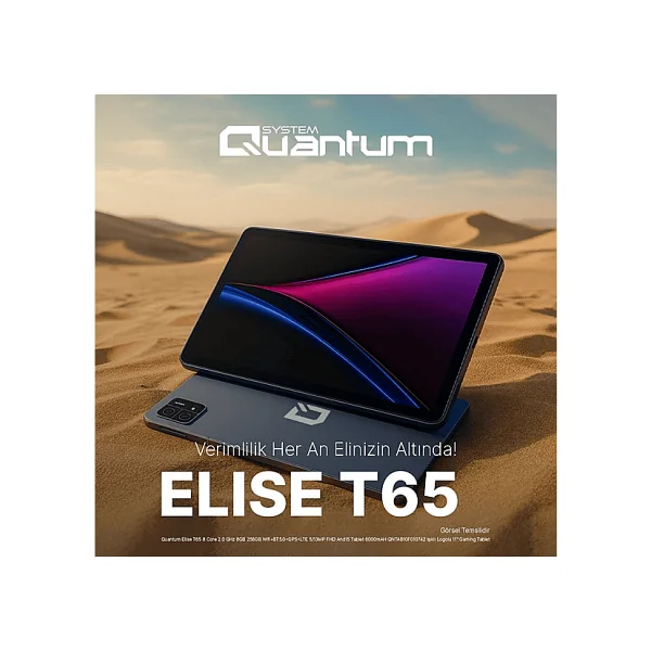Quantum Elise T65 Lte 256 GB 11" Tablet - Görsel 6