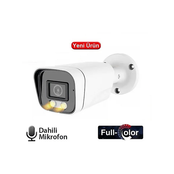 Ezcool Ez-2315ıps 5mp 3.6mm Fullcolor Sesli Poe Ip Bullet Kamera - Görsel 5