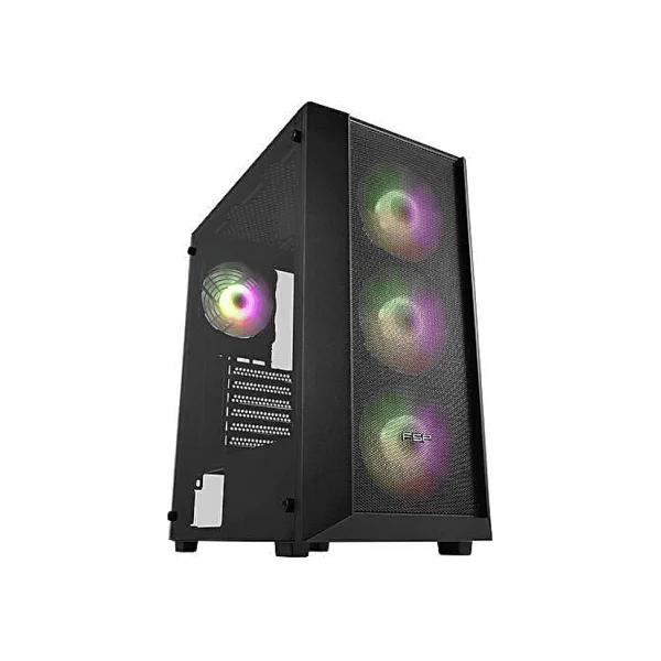 FSP CMT318 850W 80+ GEN5 4x Fan E-ATX Siyah Gaming Kasa - Görsel 6
