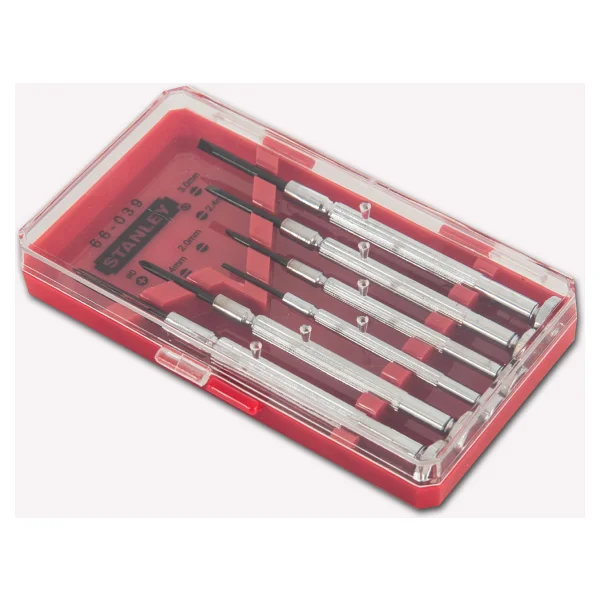 Stanley 1-66-039 6 Parça Saatçi Tornavida Seti - Görsel 3