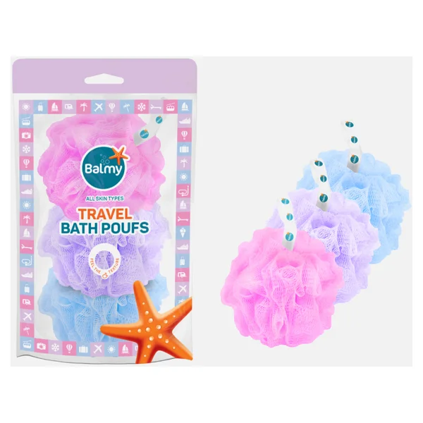 Balmy Naturel 3'lü Seyahat Banyo Lifi - Görsel 2