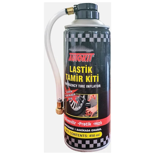 Autokit 450 Ml Lastik Tamir Spreyi - Görsel 7