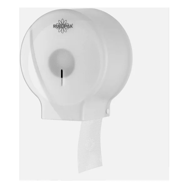 Rulopak Modern Mini Jumbo Beyaz Tuvalet Kağıdı Dispenseri