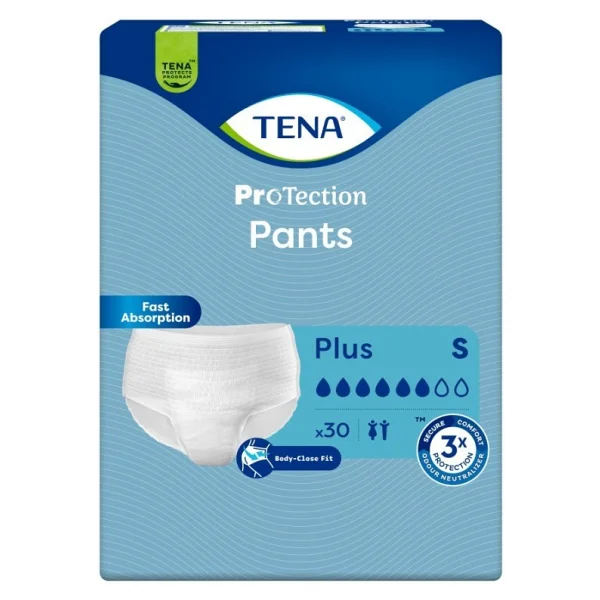 Tena Emici Külot Plus 6 Damla Küçük Boy S 30'lu 2 Adet Hasta Bezi - Görsel 3