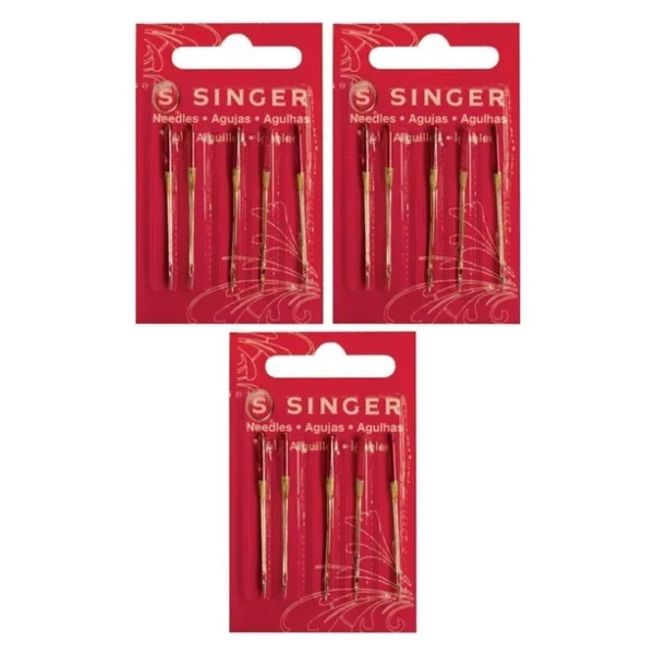 Singer Dikiş Makine Iğnesi - 2045 - 09 Jarse Iğnesi 3 Paket - Görsel 3