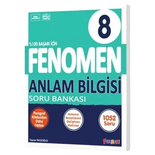 Fenomen Okul Yayınları 8. Sınıf Anlam Bilgisi Soru Bankası - Görsel 4