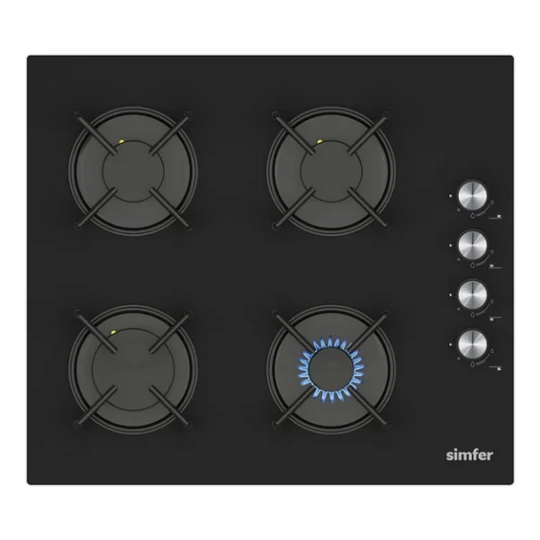 Simfer 4 Fonksiyon Trend Mekanik Siyah Power Turbo 3'lü Ankastre Set (8228 Fırın + 3046 Ocak + 8721 Davlumbaz) - Görsel 5