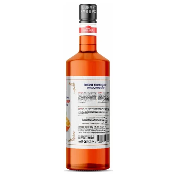 Nish Portakal Aromalı İçecek Şurubu 700 Ml - Görsel 5