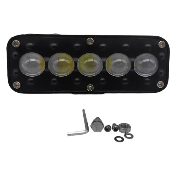Offroad Sis Lambası Beyaz-Sarı Gündüz Ledi Kırmızı / Lass384 - Görsel 3