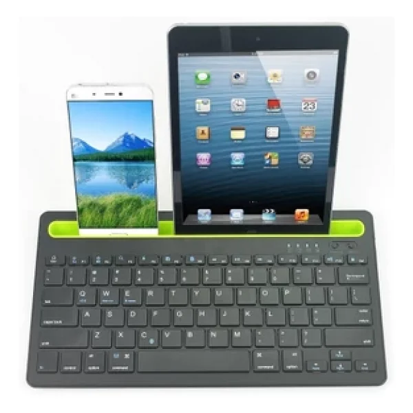 Bluetooth 5.0 Standlı Türkçe Q Klavye - Bilgisayar, Telefon, Tablet Ve Televizyon Uyumlu, Ergonomik Tasarım, Çoklu Cihaz Desteği - Görsel 4