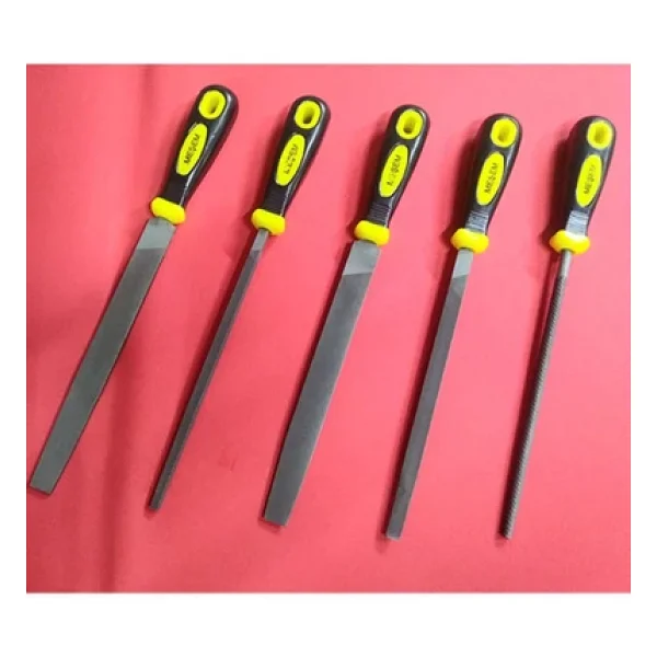 Meşem Eğe Seti 5'li - 8x200mm Yüksek Kalite Eğe - Görsel 5