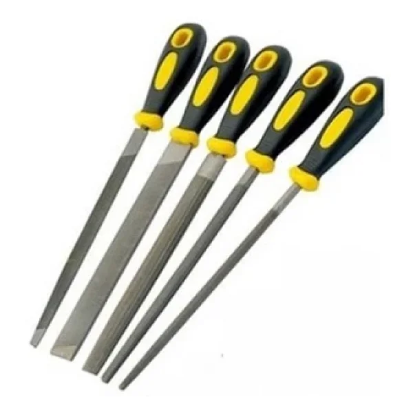 Meşem Eğe Seti 5'li - 8x200mm Yüksek Kalite Eğe - Görsel 3