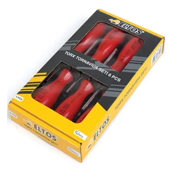 Eltos Torx 6 Parça Tornavida Seti - Görsel 4