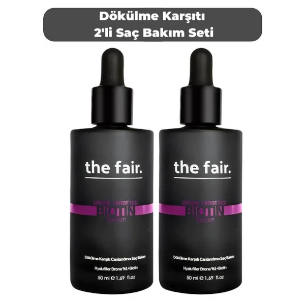 The Fair. Dökülme Karşıtı 2'li Saç Bakım Seti - Görsel 3