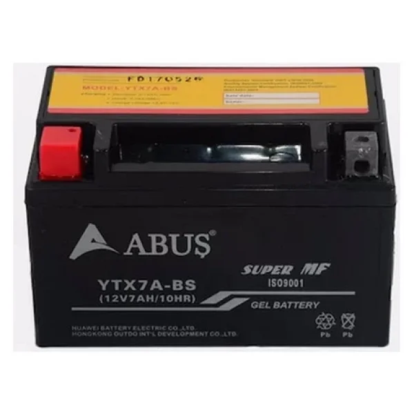 Monero Ytx7a-Bs Mf 12 V 7 Ah Motosiklet Aküsü - Görsel 3