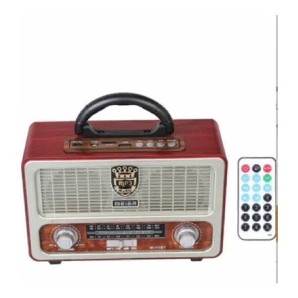 Meier M-113bt Eskitme Nostalji Tasarımlı Bluetoothlu Nostalji Radyo - Görsel 2