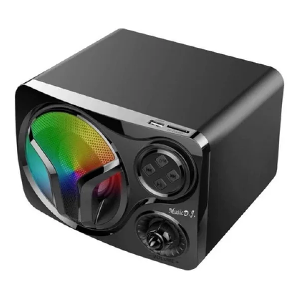 Music D.J Sp60 2+1 USB 12w Bluetooth Ses Sistemi - Siyah - Görsel 2
