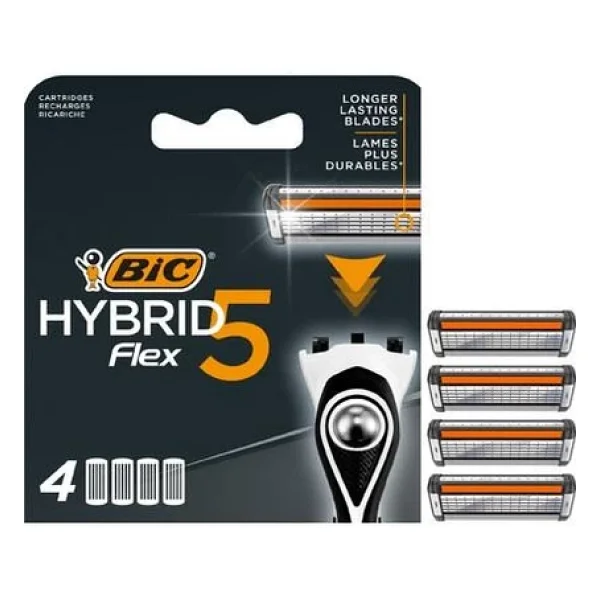Bic Hybrid 5 Flex 4'lü Yedek Tıraş Bıçağı - Görsel 3