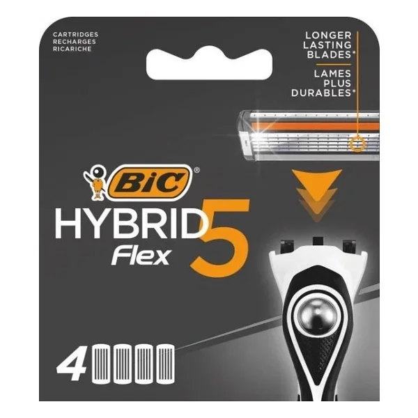 Bic Hybrid 5 Flex 4'lü Yedek Tıraş Bıçağı - Görsel 2