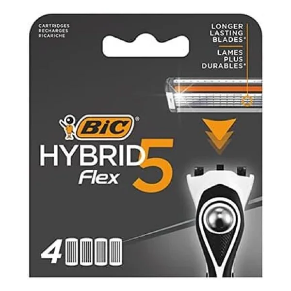 Bic Hybrid 5 Flex 4'lü Yedek Tıraş Bıçağı - Görsel 4