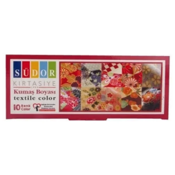Südor 25 Ml 10 Renk Kumaş Boyası - Görsel 4
