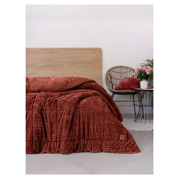 Cotton Box Wave Tarçın 195x215 Cm Çift Kişilik Yorgan - Görsel 3