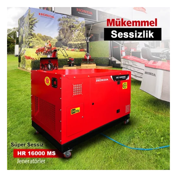 Honda Hr 16000 Ms 16 Kva Marşlı Benzinli Jeneratör - Görsel 2