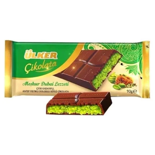 Ülker Meşhur Dubai Lezzeti Çikolata 93 Gr - Görsel 3