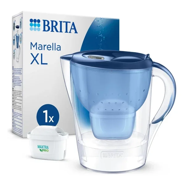 Brita Marella XL 3.5 Lt Mavi Filtreli Su Arıtma Sürahisi - Görsel 4