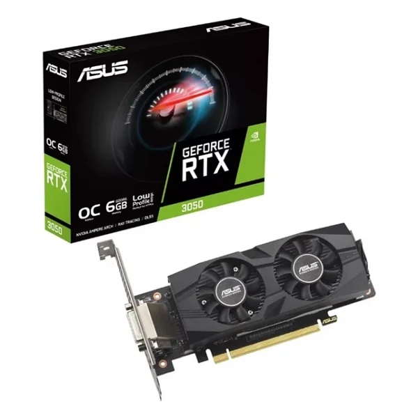 Asus RTX 3050 Lp Brk Oc Edition Rtx3050-O6g-Lp-Brk 96 Bit Gddr6 6 GB Ekran Kartı - Görsel 6