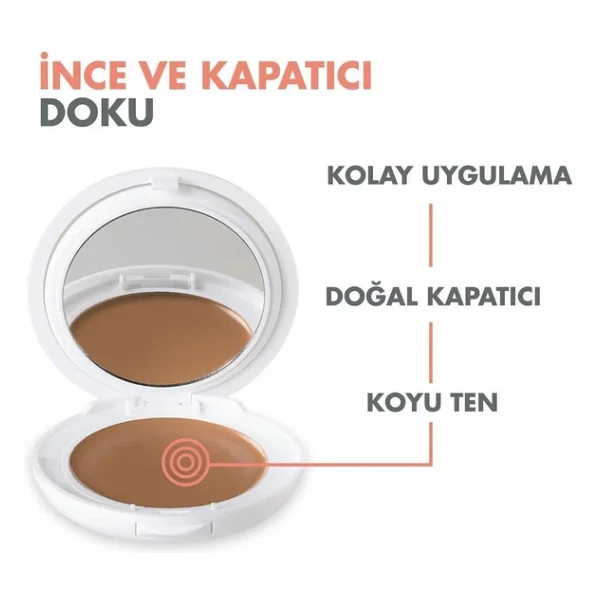 Avene Compact Teintee Spf 50+ Dore 10 Gr Krem Fondöten - Görsel 3
