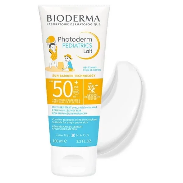 Bioderma Photoderm Pediatrics Lait 100 Ml 50 Faktör Bebek Ve Çocuk Güneş Kremi - Görsel 6