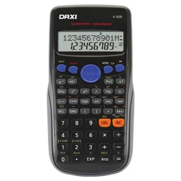 Daxi X-500 240 Fonksiyonlu 12 Haneli Bilimsel Hesap Makinesi - Görsel 3