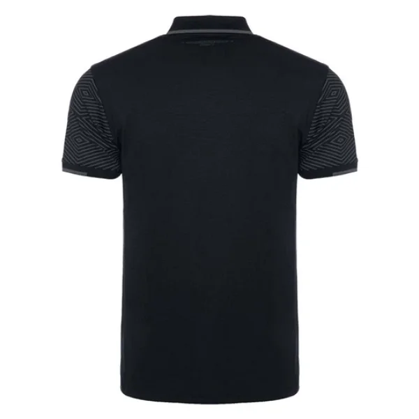 Beşiktaş Orijinal Lisanslı Polo Yaka Siyah Spor T-Shirt - Görsel 4