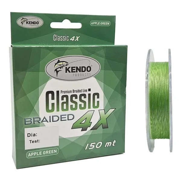 Kendo Classic 4x 150 M 0.14 Mm 6.4 Kg Apple Green İp Misina - Görsel 3