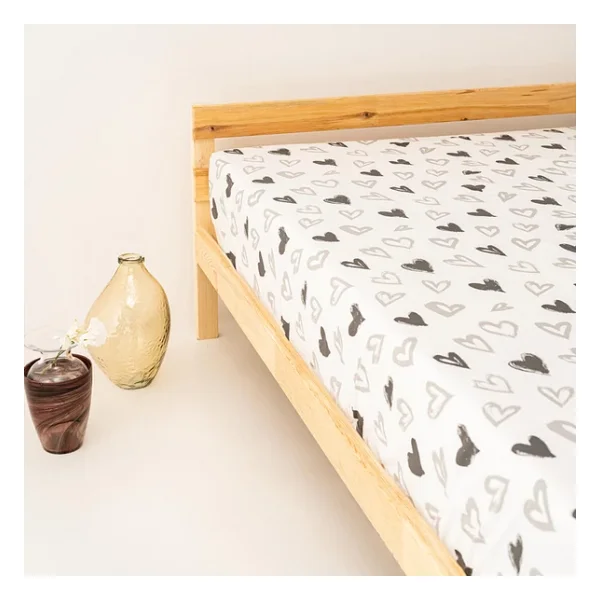 Soley Mix & Match Lover %100 Pamuk Çift Kişilik Düz Çarşaf - Görsel 2