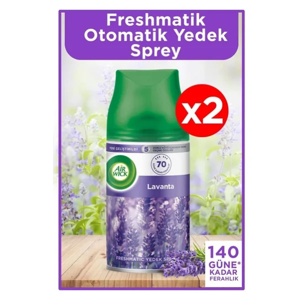 Air Wick Oda Kokusu Freshmatik Makine Yedek Spreyi 6 X 250 Ml - Görsel 3