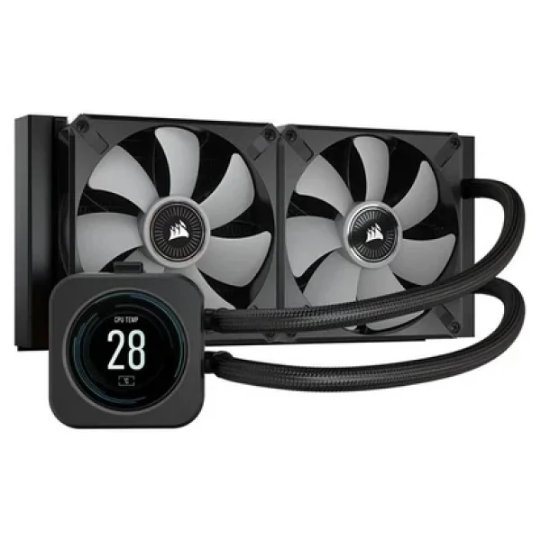 Corsair İcue H100x RGB Elıte Cw-9060065-Ww2 240 Mm İşlemci Sıvı Soğutucu - Görsel 7
