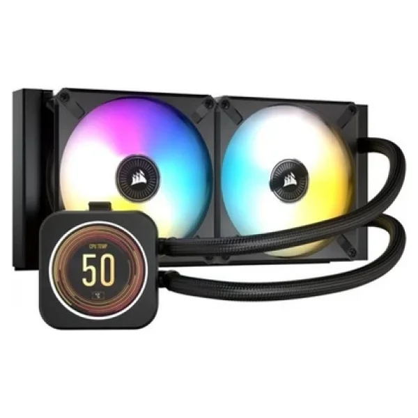Corsair İcue H100x RGB Elıte Cw-9060065-Ww2 240 Mm İşlemci Sıvı Soğutucu - Görsel 6