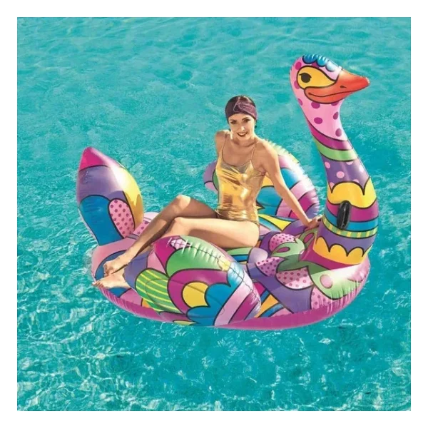 Bestway 41117 190x166 Cm Deve Kuşu Binici - Görsel 7