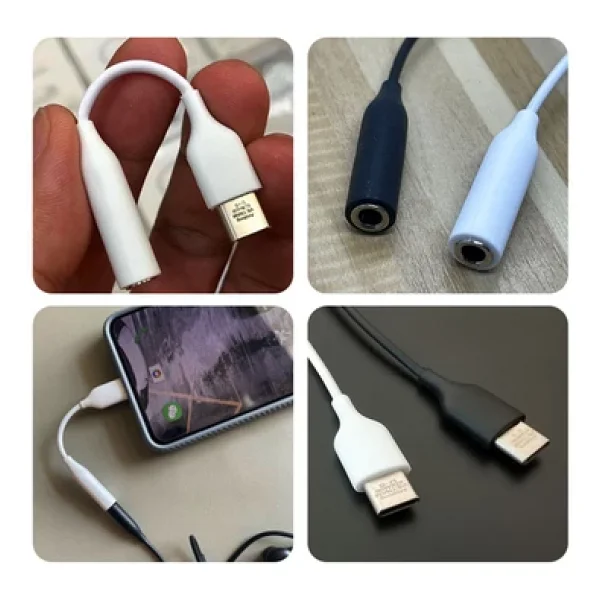 Samsung A54 5g Uyumlu Kulaklık Dönüştürücü Samsung Galaxy A54 Type C Çevirici - Görsel 3