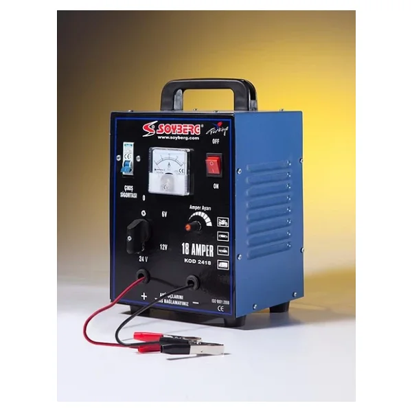 Soyberg S-2418 24 V 18a Akü Şarj Cihazı - Görsel 3