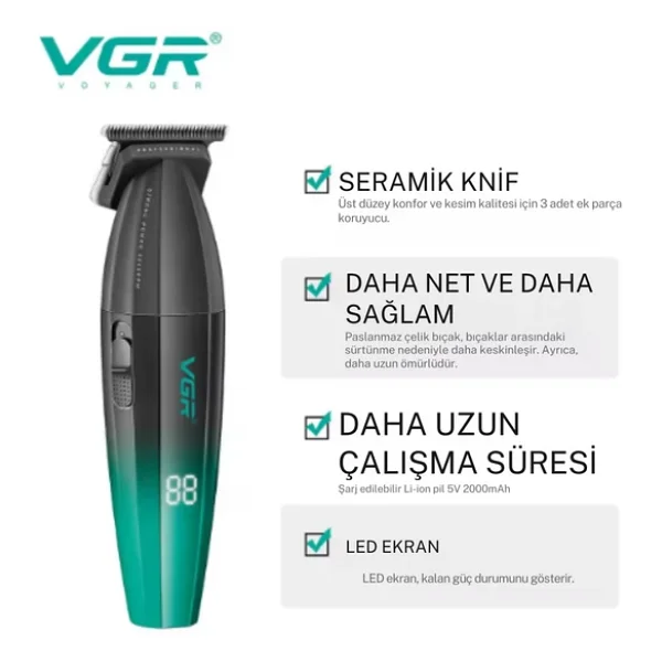Vgr V-906 Saç Kesme Makinesi - Görsel 4