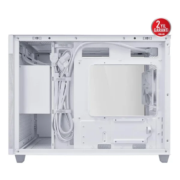 Asus Prime Ap201 Mesh Fanlı Beyaz Micro Atx Bilgisayar Kasası - Görsel 7