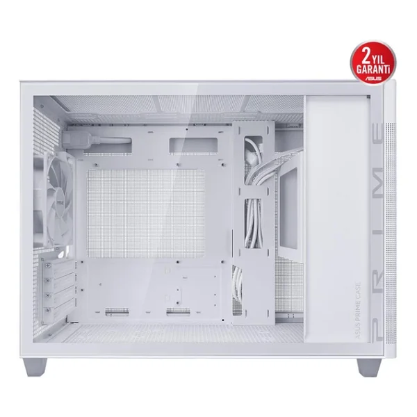 Asus Prime Ap201 Mesh Fanlı Beyaz Micro Atx Bilgisayar Kasası - Görsel 6