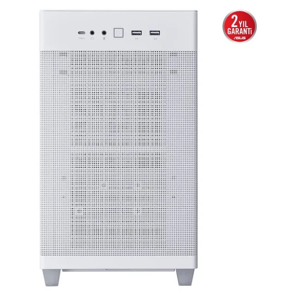 Asus Prime Ap201 Mesh Fanlı Beyaz Micro Atx Bilgisayar Kasası - Görsel 3